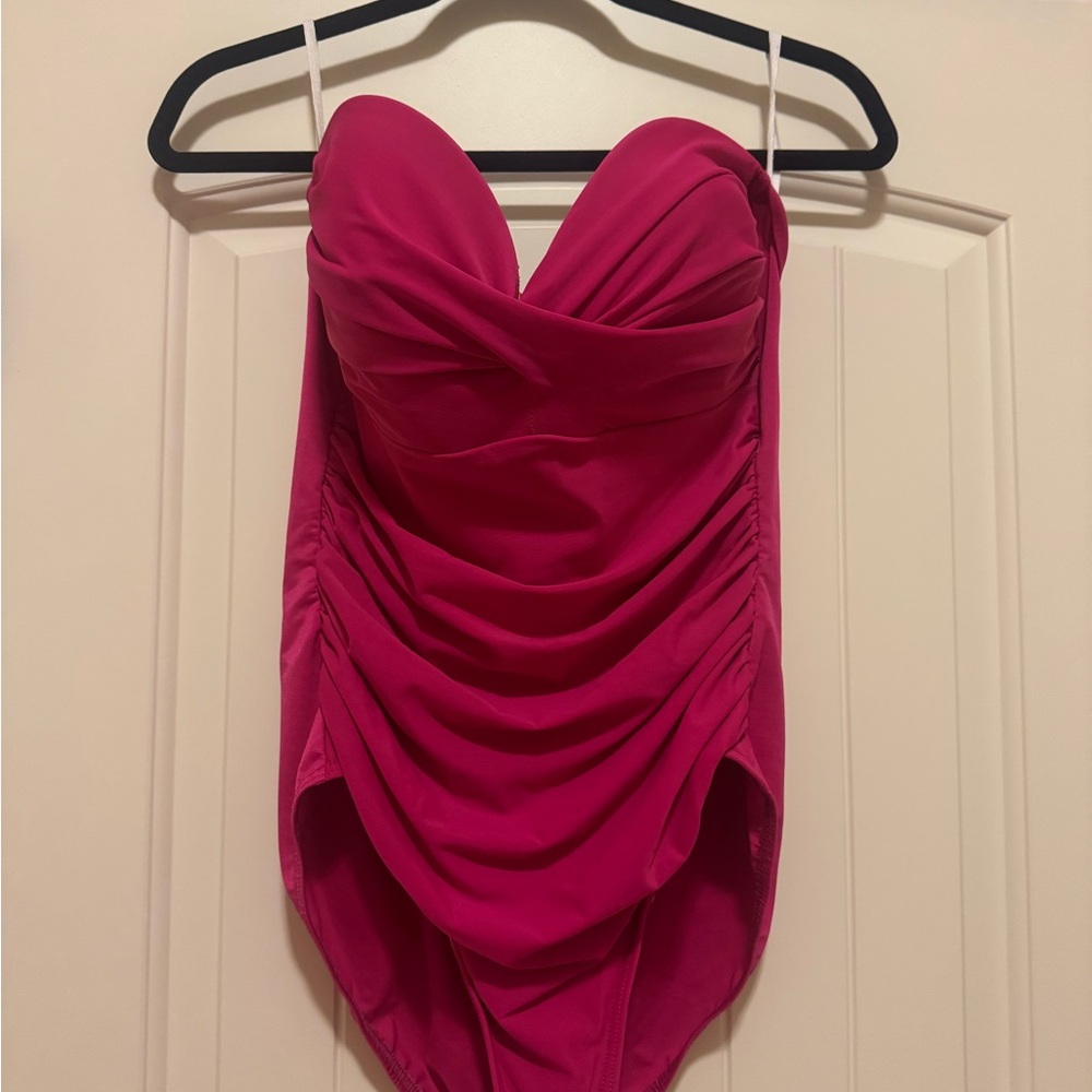 Miraclesuit Pink One Piece Swimsuit